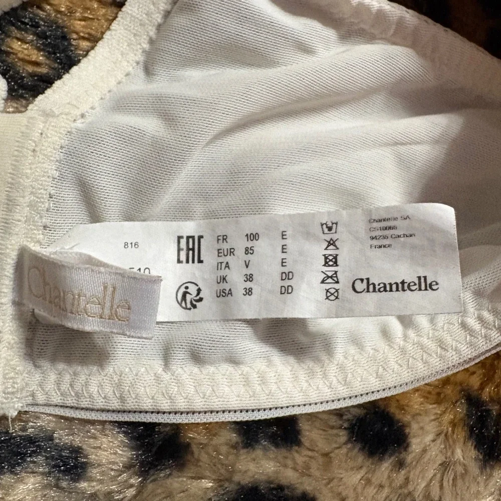 Chantelle C Magnifique Seamless T-Shirt‎ Bra Women 38DD - Picture 4 of 5